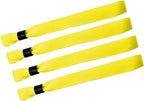 100 Pack Wrist Bands|Yellow Wristbands for Events|Wristbands for Concerts Festival Admission Party|13.78” x 0.59”