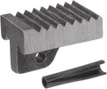 HARFINGTON Pipe Wrench Heel Jaw with Pin Assembly 18" Wrench Replacement High Carbon Steel