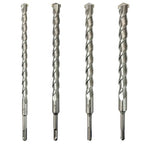 SDS Plus Drill Bits – 4pcs 12 Inch Concrete Masonry SDS Plus Drill Bit Set - Carbide Tipped - Rotary Hammer Drill Bits for Brick, Stone, Concrete (5/8” x 12”, 3/4” x 12”, 7/8” x 12”, 1” x 12”)