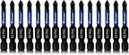 15 Pack Phillips Impact Driver Bits, #1 Phillips Head Magnetic Screwdriver Bits Set, 2 Inch S2 Alloy Steel Impact Bits, 1/4" Hex Shank Screwdriver Drill Bit, CNC Machined ph1 Impact Drill Bits