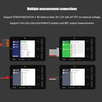 ISDT BattGo BG-8S Battery Meter, LCD Display Digital Battery Capacity Checker Battery Balancer Battery Tester for LiPo/LiFe/ Li-ion/NiMH/Nicd