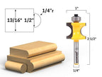YONICO Bullnose Router Bit (1/2" Bead - 1/4" Shank)