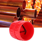 Copper Pipe Deburring Tool, 3/16-1-1/2 (5-38mm) Reamer Tool, Copper Pipe Reamer for Chamfering and Deburring Copper, Aluminum, Brass and Soft Steel Pipes