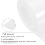 MECCANIXITY Battery Wrap PVC Heat Shrink Tubing 58mm Dia 90mm Flat 10 Feet(3meters) White Good Insulation for Battery Pack