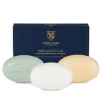 Caswell-Massey Men’s Bar Soap, Moisturizing Body Wash for Bath or Shower, Men’s Soap Bar for All Skin Types, Essential Oils & Plant-Based, Number Six, Almond, & Jockey Club, 3 (5.8 oz bar) Gift Set