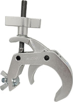 Stage Light Clamp 1.88-3.14Inch Heavy Duty 440lb Truss Hook Quick Rig Aluminum lighting C-Clamp Fit OD 48-80mm of Pipes for DJ Projector Par Spot Lights Moving Head