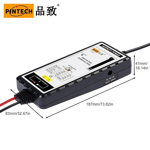 PINTECH Oscilloscope Probe 1500V, 100MHz High Voltage Differential Probe kit 3.5ns Rise Time 20X/200X Attenuation Rate, PT-615