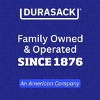 DURASACK Heavy Duty Home and Yard Bags 48-Gallon Reusable Self-Standing Lawn and Leaf Bags Garbage Can with Reinforced Handles, Gingham Green