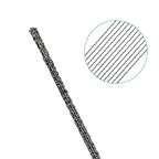 Scroll Saw Blade, 12 Pcs Spiral Scroll Saw Blades for Wood Metal Plastic Cutting Sawing Carve (#4)