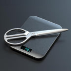 All Purpose Heavy Duty Stainless Steel Kitchen Scissors - Ultra Sharp Dishwasher Safe Serrated Cutlery Utility Shears for Poultry, Meat, Fish, Chicken, and Vegetables