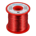 BNTECHGO 28 AWG Magnet Wire - Enameled Copper Wire - Enameled Magnet Winding Wire - 1.0 lb - 0.0122" Diameter 1 Spool Coil Red Temperature Rating 155℃ Widely Used for Transformers Inductors