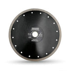 DT-DIATOOL Diamond Tile Blade 9 Inch Diamond Turbo X Mesh Rim Segement Circular Saw Blade for Procelain Ceramic Stoneware Marble Granite Fits 5/8"-7/8" Arbor