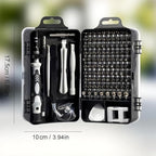 115-in-1 Precision Screwdriver Set, Mini Professional Magnetic Repair Tool Kit for small screwdrivers for mobile phones, computers, watches, laptops, Macbooks, game consoles, glasses, electronics.