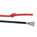 14 Gauge Multimeter Test Leads Right Angle Banana Plug to Alligator Clip Heavy Duty Silicone Wire for Electrical Testing 6 Feet