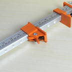 FEIRONG Heavy Duty 24" Bar Clamps 2-Pack - Professional Grade, Quick-Release, 330LB Load Limit, Built-in Ruler, 90° Angled Jaws for DIY Woodworking & Cabinet Installation | Fits 20.5" Work Range