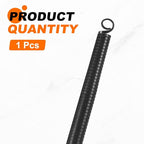 HARFINGTON PVC Spring Tube Bender 12mm OD 1000mm Long A Type Conduit Pipe Bender Bending Spring for Pipe Bending Devices in Home Hydropower, Black