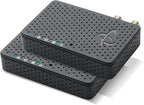 Hitron Bonded MoCA 2.5 Network Adapter (2-Pack) | Up to 1 Gbps Network Speeds | Ideal Backbone for Home Mesh WiFi, Streaming, and Gaming |2 HTEM4 Adapters in Kit