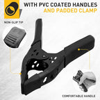 Heavy Duty Metal Spring Clamps: 8-Piece for Woodworking Spring Clamps 6-inch Tarp Clamps Heavy Duty Clips Spring Clips Metal Clamp for Pool Cover Backdrop Stand Clamps