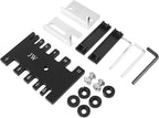 Precision Miter Gauge for Maximum Stock Support and Repetitive Cut Flip Stop