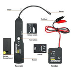 allsun em415Pro Cable Tracker Electrical, Auto Circuit Tester,Short Open Finder Wire Breaker Locator,Broken Wire Detector Tool,Cable Fault Probe, DC 6-42V