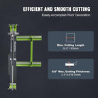 VEVOR Tile Cutter 32 Inch Manual Tile Cutter 1.4 Inch Tile Cutting Machine Ceramic Porcelain Tile Cutter w/Laser Guide All-Steel Frame and Bonus Spare Cutter Wheels Tile Cutter Hand Tool