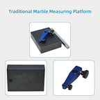Marble Dial Test Stand,Digital Dial Indicator Pressure Gauge Base,Marble Base for Dial Indicator（12.7lb）