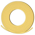 XHF 3/32 Inch 20Ft 3:1 Waterproof Heat Shrink Tubing Roll Marine Grade Adhesive Lined Heat Shrink Tube, Insulation Sealing Oil-Proof Wear-Resistant Yellow