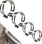 2"2.5" 3"3.5" Stainless Steel Exhaust Tack Welding Clamp-On Kit | Heavy-Duty Corrosion-Resistant Tool for Automotive Exhaust Fabrication & Professional Welding Projects (4PCS)