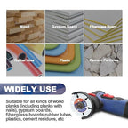 Carbide Multi Wheel 2inch - BRSCHNITT Wood Cutting Disc mini Angle Grinder 10mm Bore for Cutting Wood, Copper, Aluminum, Plastic and Soft Metal