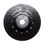 Benchmark Abrasives 5 Inch Sanding Disc Backing Pads, Resin Fiber Disc Polishing Pad for Grinding, Sanding, Stripping on Wood, Metal, 7/8" Arbor - Angle Grinder Attachments - Grinder Sanding Pad