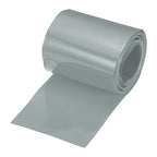 MECCANIXITY Battery Wrap PVC Heat Shrink Tubing 42mm Dia 66mm Flat 10 Feet(3meters) Silver Gray Good Insulation for Battery Pack