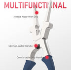 YESWELDER 8" MIG Welding Pliers, Anti-Rust and Durable High-Carbon Steel, All-In-One Multifunctional MIG Pliers for Professional Welding