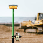 AdirPro 2 m Two-Piece GPS Rover Rod (Green)