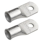 SELTERM 2pcs 3/0 AWG 5/16" Stud Tinned Copper Wire Lugs, Battery Lugs, Ring Terminals, Battery Cable Ends, 000 Gauge Ring Terminal Connectors, UL Marine Grade Electrical Battery Terminal Connectors