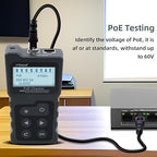 Mcbazel Network Cable Tester, Ethernet Cable POE Tester for CAT5e/CAT6/CAT6a,for Tracker Underground Line Finder for Home Repair
