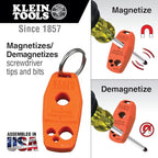 Klein Tools 85146 Screwdriver Set with Magnetizer / Demagnetizer for Magnetic Tips 3 Slotted, 3 Phillips, Home Improvement, 7-Piece