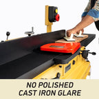 Powermatic ArmorGlide 8-Inch Parallelogram Jointer, Helical Cutterhead, 2 HP, 230V 1Ph (Model PJ-882HHT)