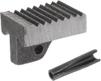 HARFINGTON Pipe Wrench Heel Jaw with Pin Assembly 12" Wrench Replacement Carbon Steel for 12" Adjustable Wrench