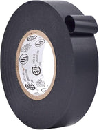 WOD ETC766 Professional Grade General Purpose Black Electrical Tape UL/CSA Listed core. Vinyl Rubber Adhesive Electrical Tape: 3/4inch X 66ft. - Use at No More Than 600V & 176F (Pack of 1)