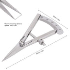 Marking Gauge, Stainless Steel Scribe Tool, Caliper Measuring Tool for Leather Trimming Projects