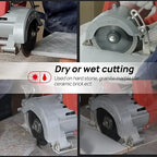 DT-DIATOOL Diamond Granite Blade 4 Inch for Marble Porcelain Tile Ceramic Diamond Cutting Disc with Mesh Turbo Diamond Segments
