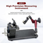 Coaxiality Measuring Instrument,Concentricity Tester, Measuring Dia 1-35mm, Length 102mm, Precision Resolution 0.002mm, with a Measuring Stand, for Measuring Stepped Shafts, Bushings et al