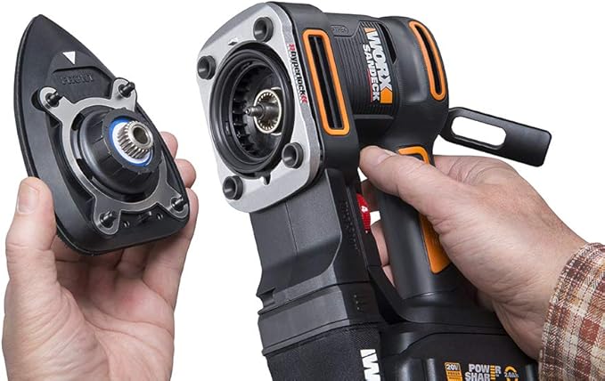 Worx WX820L.9 20V Power Share Sandeck 5-in-1 Cordless Multi-Sander (Tool Only)