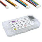 ZH 1.5MM Connectors and Crimp Terminal kit Compatible with JST ZH 1.5 Connector 2/3/4/5/6/7/8/9/10 Pin Housing