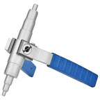 Manual Copper Pipe Expander, Refrigeration Copper Pipe Tube Expander Hand Expanding Tool 1/4~7/8inch 6~22mm with Tube Deburring Tool Air Conditioner Install Pipe Deburring Tool