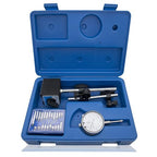 Dial Indicator with Magnetic Base and Point Precision Inspection Set, Dial Test Indicator Precision Measuring Gauge Tools Kit, Long Arm 0-1" Tester Gage Gauge 0.001"