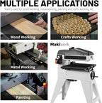 Drum Sander Feed Belt Conveyor Compatible with Delta 18-36 Drum Sander - 120 Grit Silicone Carbide, 18" x 47-1/2"