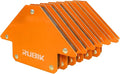 RUBIK Welding Magnets 50LB,Heavy Duty Welding Magnets Set, Welding Magnet Holder,45 90 135 Degree Angle Holding Magnet, Holding Power Welding Accessories,6 Pcs Pack
