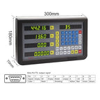Mill DRO 3 Axis Digital Readout System Display with RPM Function for Lathe Machine Milling Machine
