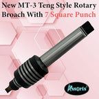 Assorts New MT-3 Teng Style Rotary Broach with 7 Square Punch